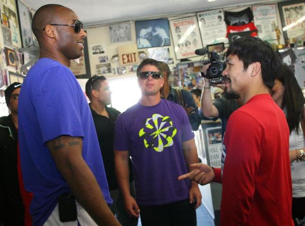 Kobe Bryant, Manny Pacquiao