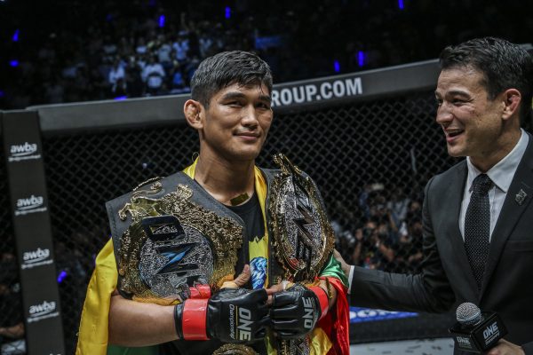 Aung La N Sang, Mitch Chilson (©ONE Championship)
