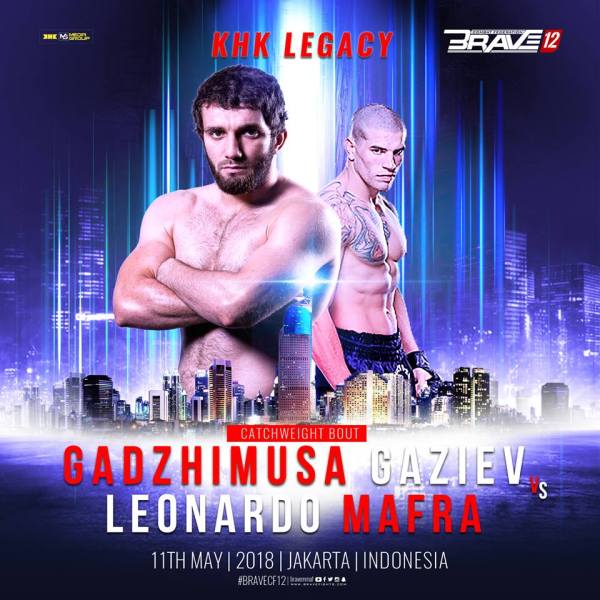 Gadzhimusa Gaziev, Leonardo Mafra (Facebook/Brave Combat Federation)