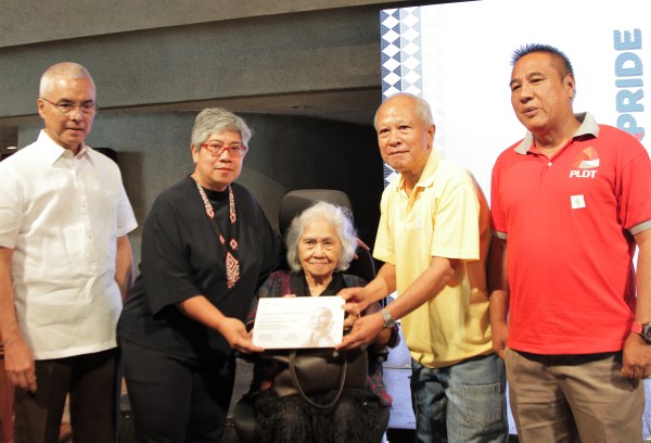 Arturo Diago, Fred Amat, Dr. Sergia Abueva, Robert Sarte, Amihan Abueva