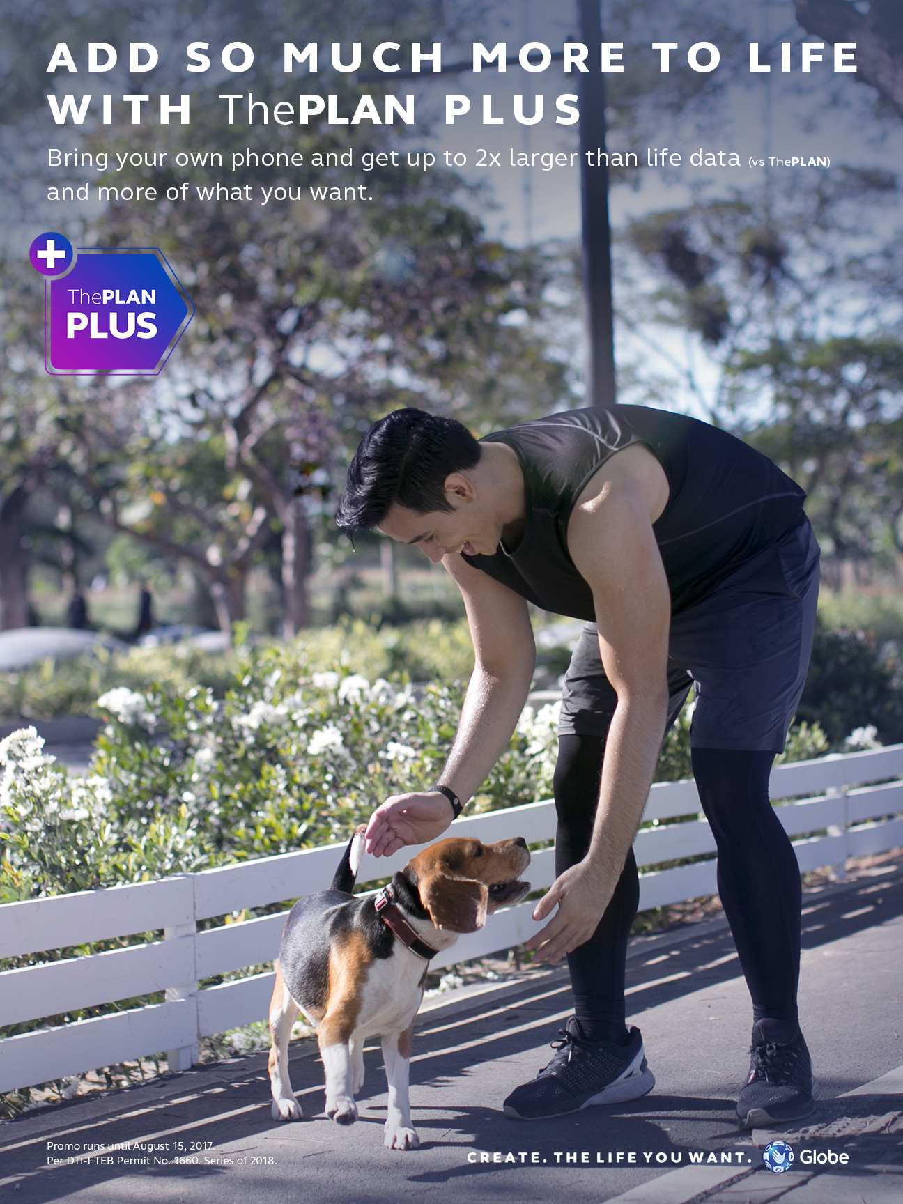 Do more of what you love with Globe Postpaid ThePLAN PLUS and up to 2x more data