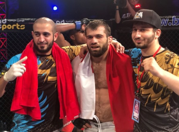 Khalid bin Hamad Al Khalifa, Eldar Eldarov (Twitter/Brave Combat Federation)