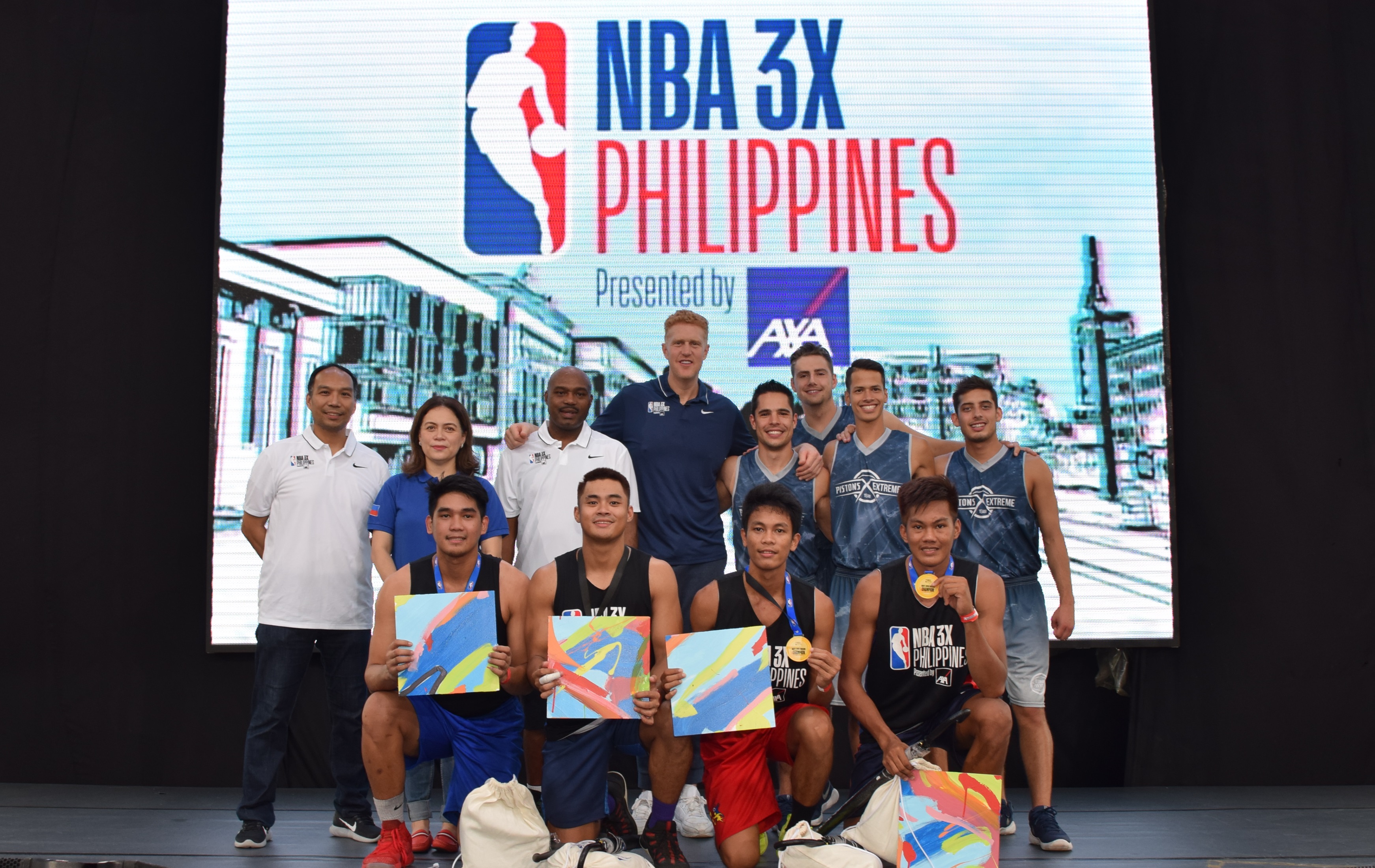 Detroit Pistons Extreme Team entertains NBA 3X Philippines 2018 audience