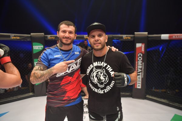 Mohammad Ali Fakhreddine, Tarek Suleiman (© Brave Combat Federation)
