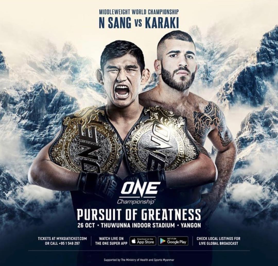 Undefeated Lebanese MMA figher Mohammad Karaki to challenge Aung La N Sang at ‘ONE: Pursuit of Greatness’ in Myanmar