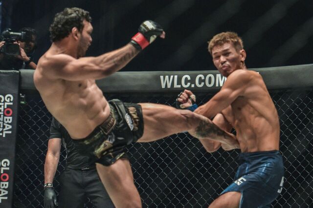 [PHOTOS] Luis Santos vs Daichi Abe at ‘ONE: Pursuit of Greatness’ in ...