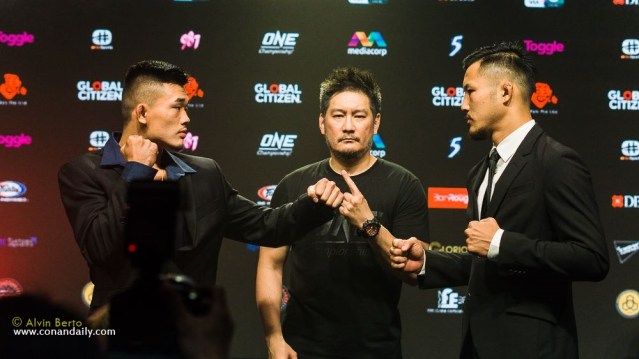 Christian Lee, Chatri Sityodtong, Kazuki Tokudome (photo by Alvin Berto)
