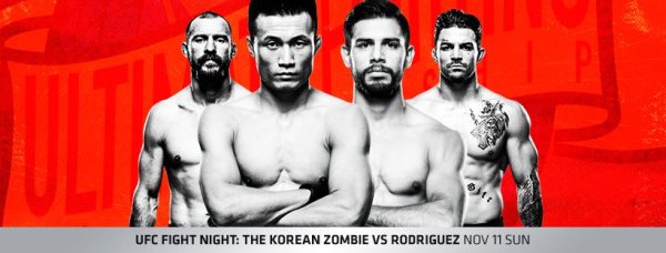 Donald Cerrone, Chan Sung Jung, Yair Rodriguez, Mike Perry