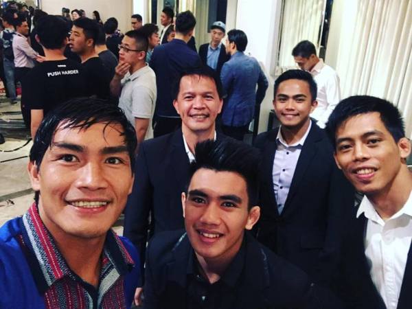 Eduard Folayang, Mark Sangiao, Joshua Pacio, Jaybe Baneg, Honorio Banario