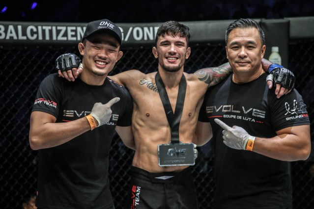 Christian Lee, Bruno Pucci, Ken Lee (©ONE Championship)