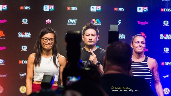 Tiffany Teo, Chatri Sityodtong, Michelle Nicolini (photo by Alvin Berto)