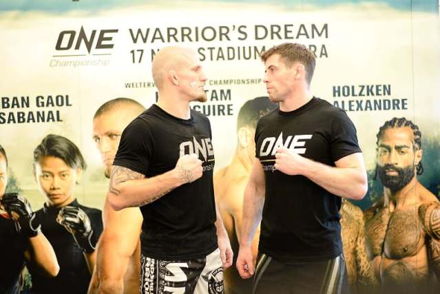 Zebaztian Kadestam, Tyler McGuire (© ONE Championship)