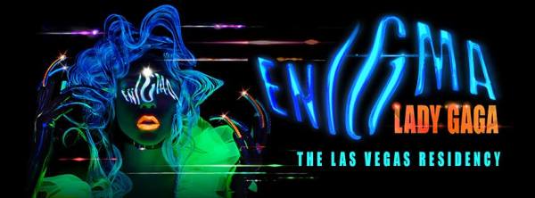 'Lady Gaga Enigma' poster