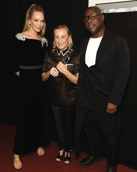 Uma Thurman, MiucciaPrada, Steve McQueen