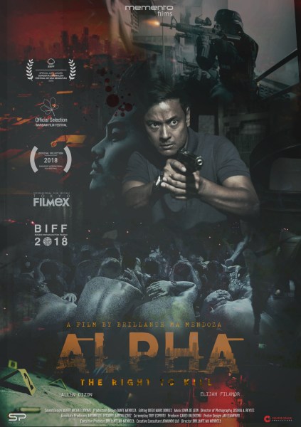 'Alpha: The Right to Kill' poster