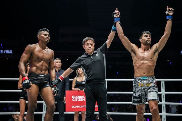 Amir Khan, Yuji Shimada, Ariel Sexton (© ONE Championship)