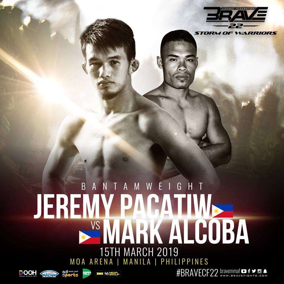 Team Lakay's Jeremy Pacatiw to face Mark Alcoba at 'Brave 22: Storm of Warriors'