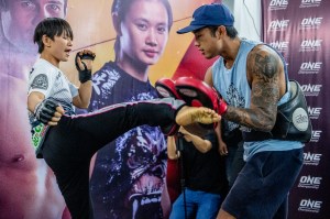 Bozhena Antoniyar, Gianni Subba (© ONE Championship)