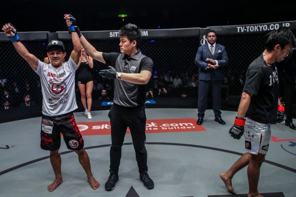 Danny Kingad, Kemp Cheng, Senzo Ikeda (©ONE Championship)