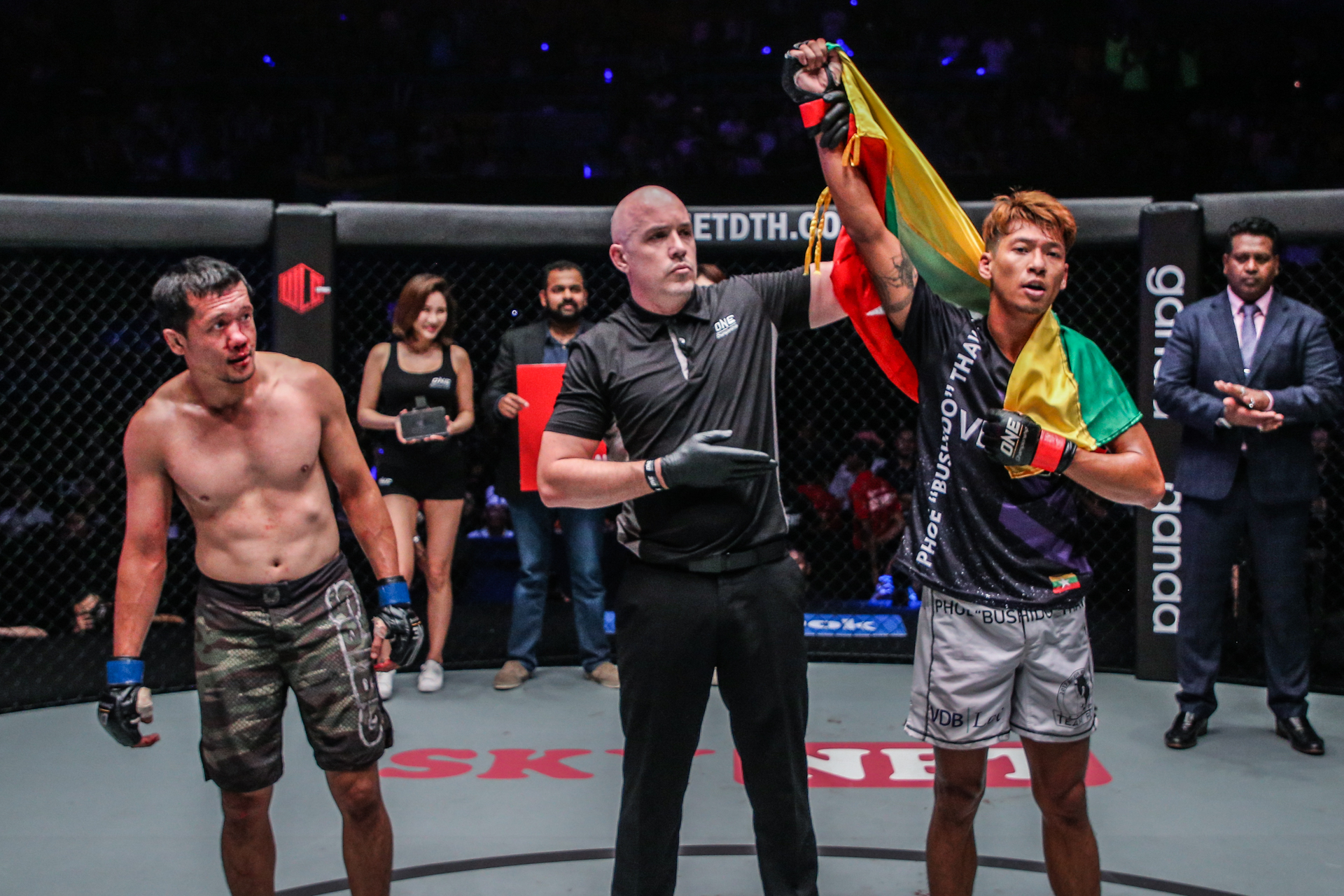 Myanmar's Phoe Thaw earns 7th ONE Championship, beats Yohan Mulia Legowo in Yangon