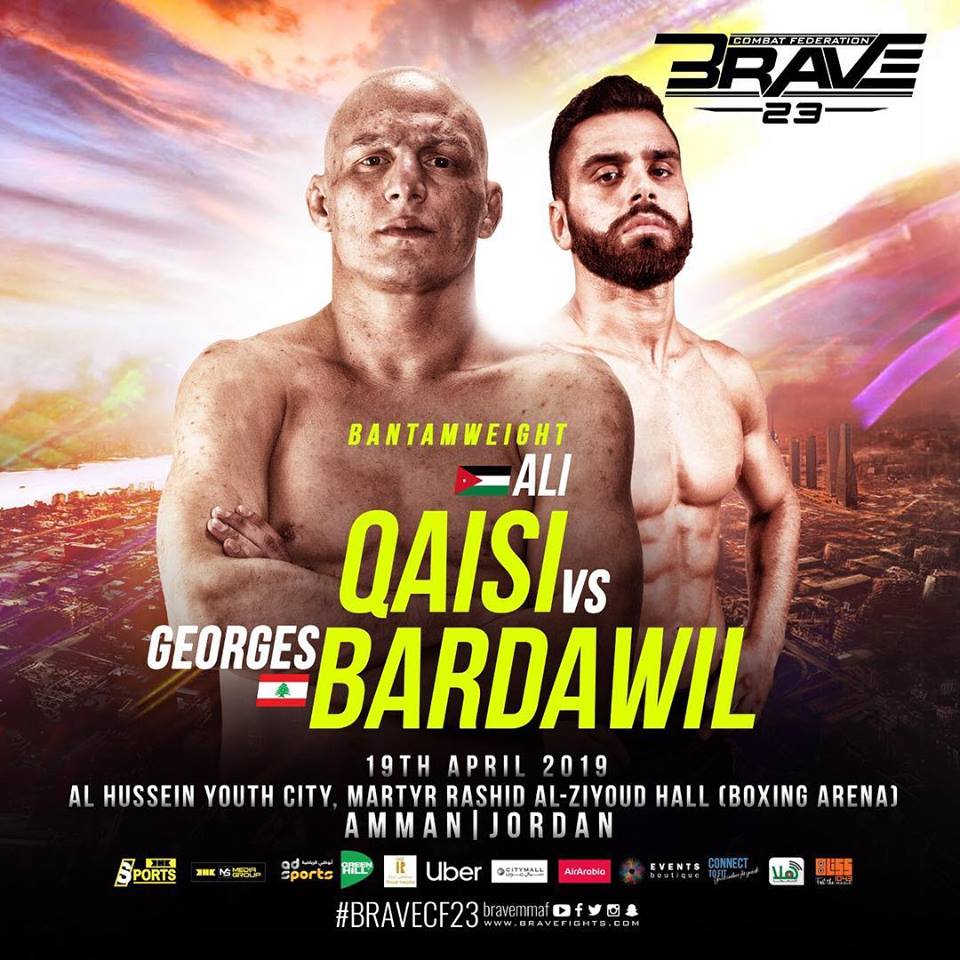 Jordan's Ali Qaisi earns 2nd Brave CF win at 'Brave 23: Pride and Honor' in Amman