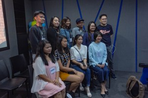 [standing] XavierJohnFord, MsButterfly, Lush Ericson, Luna King, Segundo Matias Jr. [sitting] Sofia, Jian, Princess Cordova, Rose Tan (©Precious Hearts Romances)