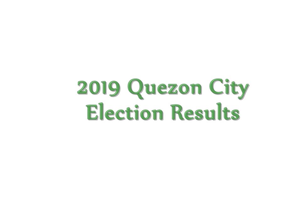 2019 Quezon City congressmen, mayor, vice mayor, councilors election results