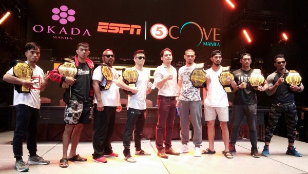 Ernesto Montilla Jr., Drex Zamboanga, Sugar Ray Estroso, Mark Striegl, Alvin Aguilar, Chris Hofmann, John Adajar, Brian Paule, Mark Palomar