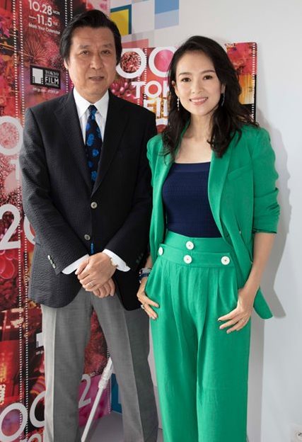 Takeo Hisamatsu, Zhang Ziyi (© Kazuko Wakayama)