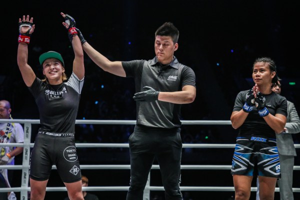 Itsuki Hirata, Kemp Cheng, Angelie Sabanal (© ONE Championship)