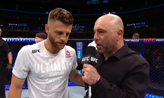 Calvin Kattar, Joe Rogan