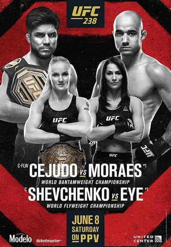 Henry Cejudo, Valentina Shevchenko, Jessica Eye, Marlon Moraes