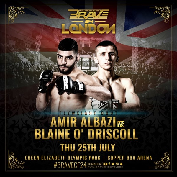 Amir Albazi, Blaine O'Driscoll