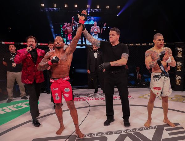 Carlos Kremer, Bubba Jenkins, Marc Goddard, Lucas Martins (©Brave Combat Federation)