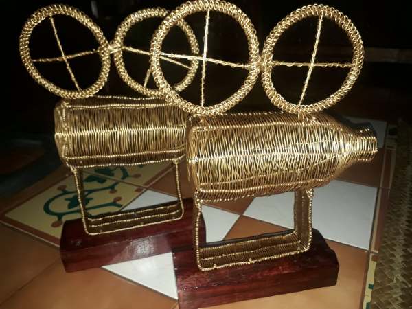 Gawad Sine Abreño festival trophy