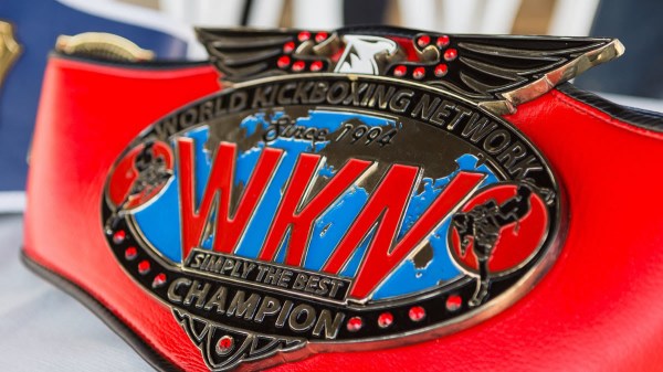 WKN Championship belt (© Glòria Marfil Blay)