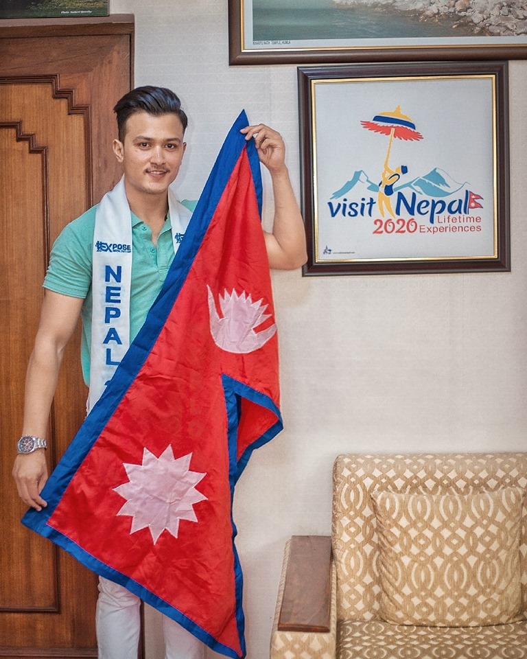 Nepal's Akshay Rayamajhi wins Mister World 2019 Multimedia Challenge