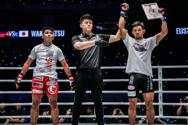 Geje Eustaquio, Kemp Cheng, Yuya Wakamatsu (© ONE Championship)