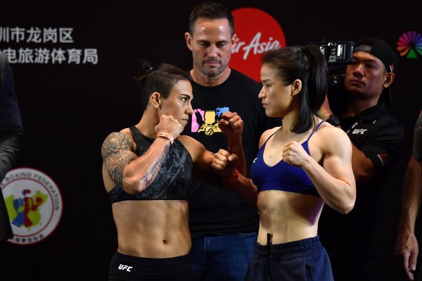 Jessica Andrade, Weili Zhang