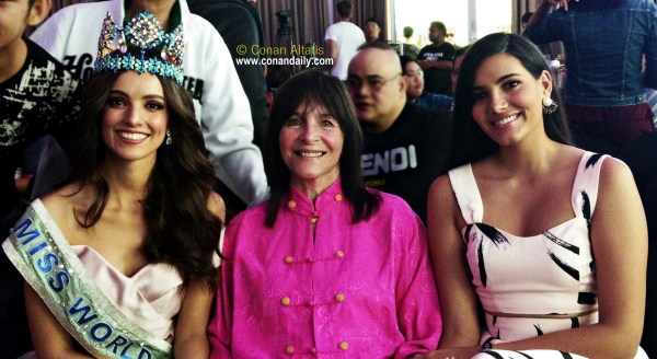 Vanessa Ponce, Julia Morley, Stephanie del Valle