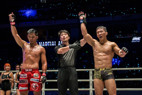 Honorio Banario, Yoshinori Umeki, Dae Sung Park (© ONE Championship)