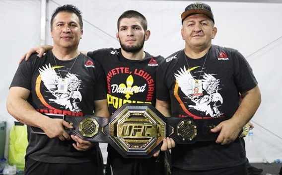 Javier Mendez, Khabib Nurmagomedov, Abdulmanap Nurmagomedov