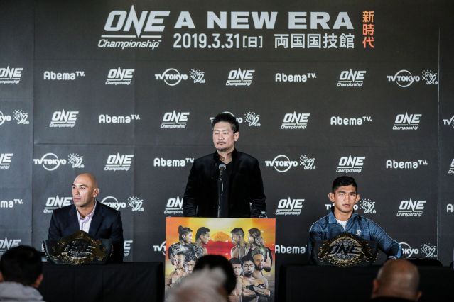 Brandon Vera, Chatri Sityodtong, Aung La N Sang (©ONE Championship)