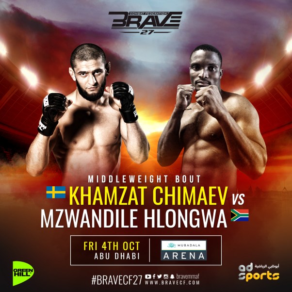 Khamzat Chimaev, Mzwandile Hlongwa