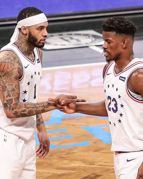 Mike Scott, Jimmy Butler