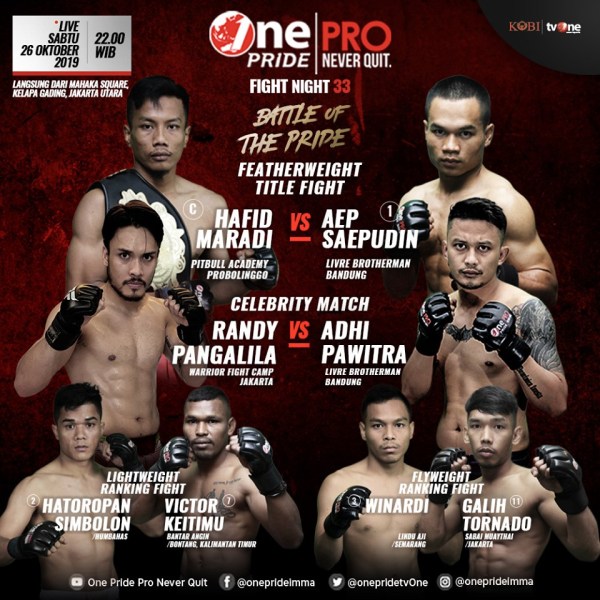 One Pride MMA Fight Night 33