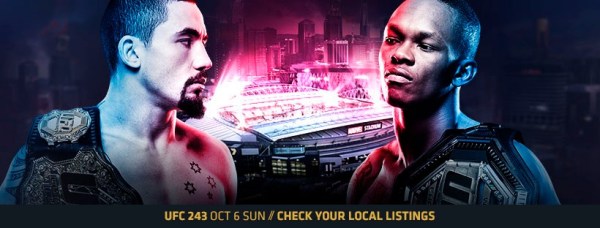 Robert Whittaker, Israel Adesanya