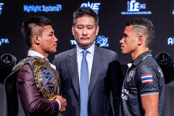 Rodtang Jitmuangnon, Chatri Sityodtong, Walter Goncalves (©ONE Championship)