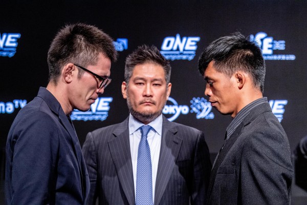 Shinya Aoki, Chatri Sityodtong, Honorio Banario (© ONE Championship)