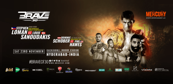 'BRAVE CF 30' fight card
